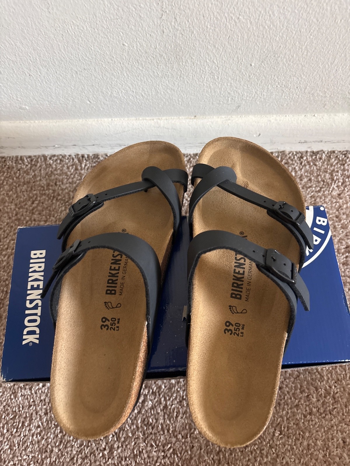 Birkenstock Mayari Black Size 39