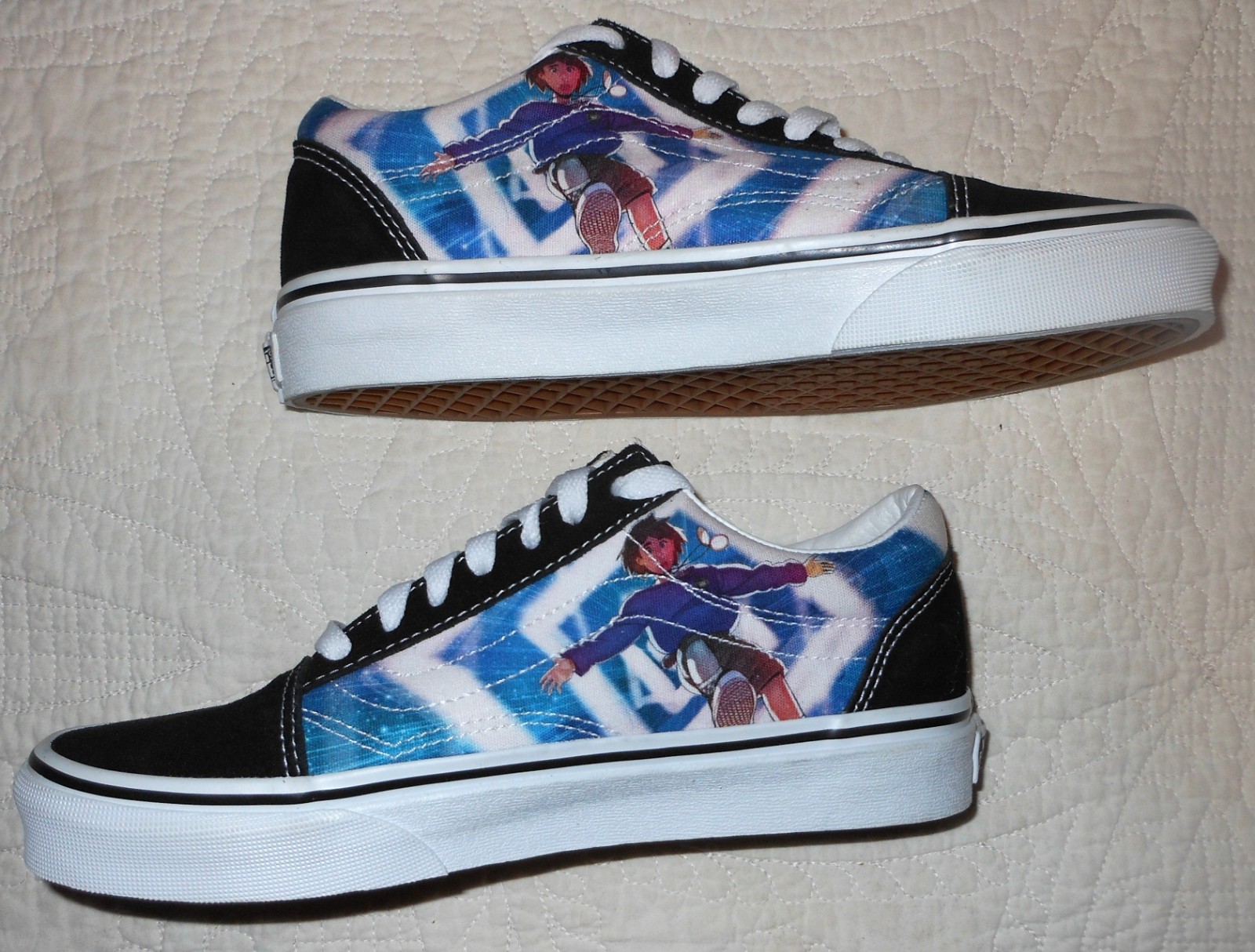 NWOB VANS OFF THE WALL X KARL JACOBS OLD SKOOL SKATE SNEAKERS Men 5 / Women 6.5