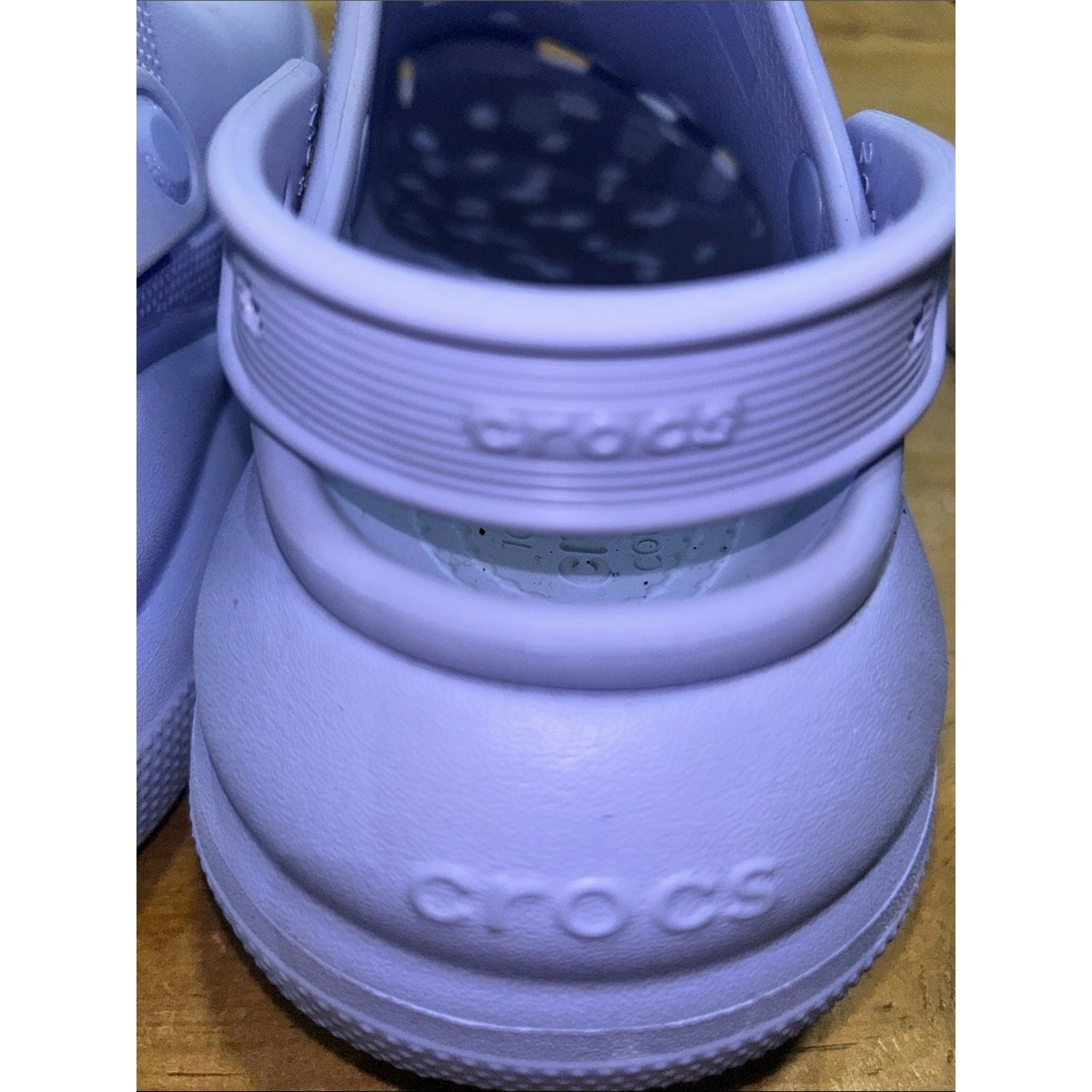 Crocs Platform Clog Lavender Women’s Size 8 Men’s 6 Lightweight Comfort Shoes