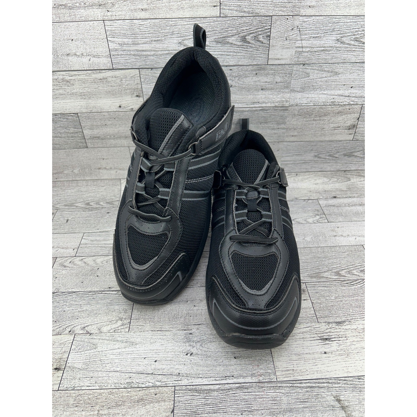 Orthofeet BioFit 911 Women 11.5D Black Lace Up Comfort Walking Shoes Sneakers