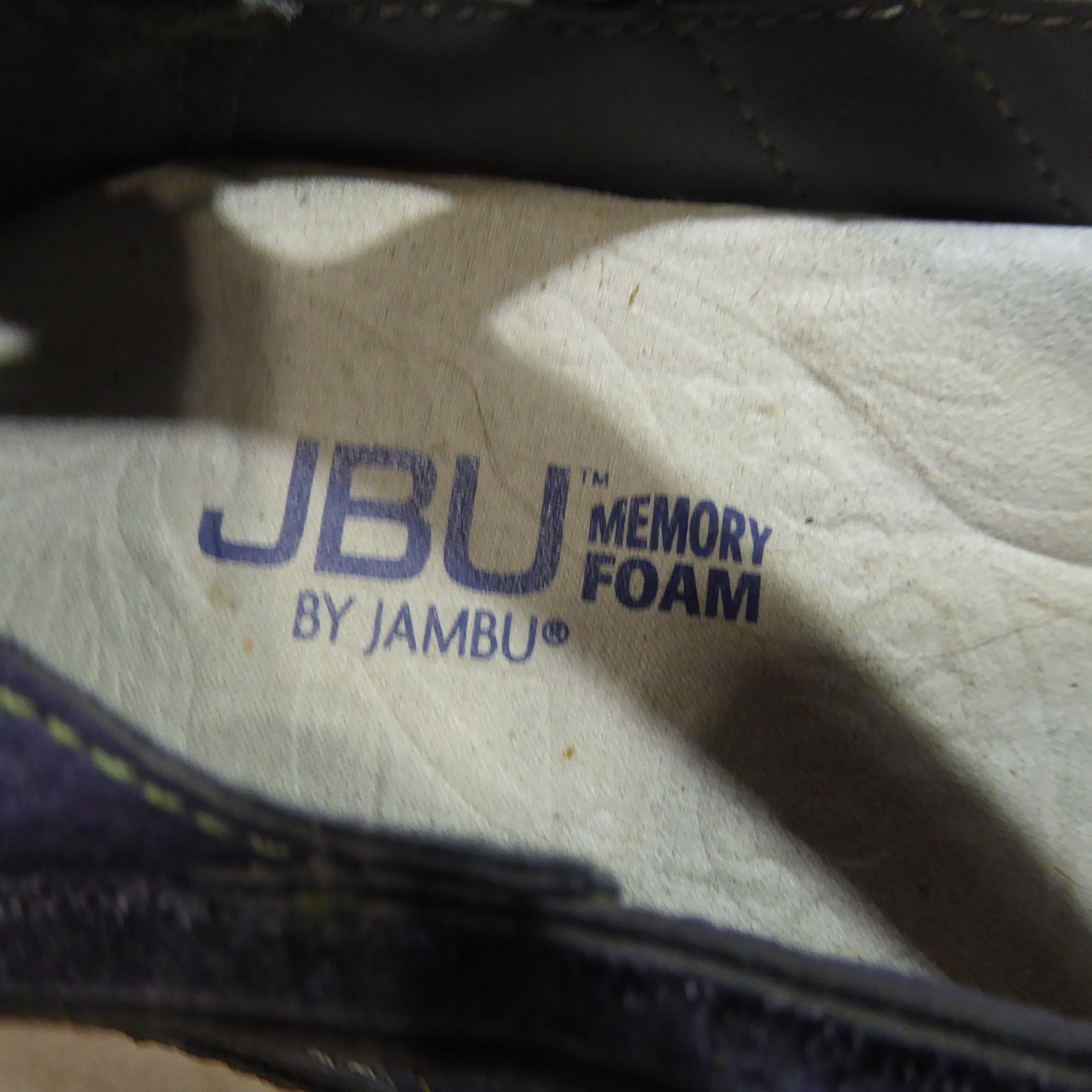 🩰 JBU Strappy Sport Sandals sz 10 M Blue Gray Leatherette; Stitched Details