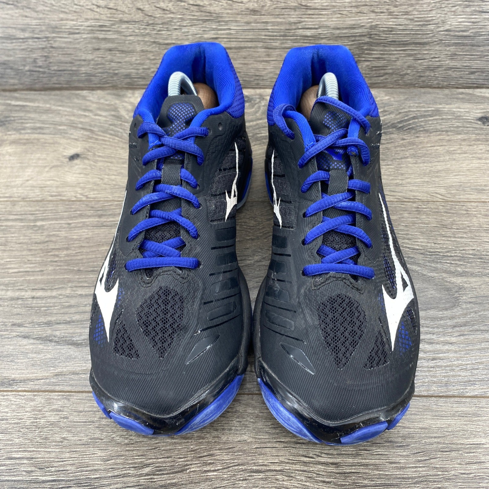 Mizuno Wave Lightning Z4 Women Volleyball Shoes Size 8 Blue Athletic Sneakers