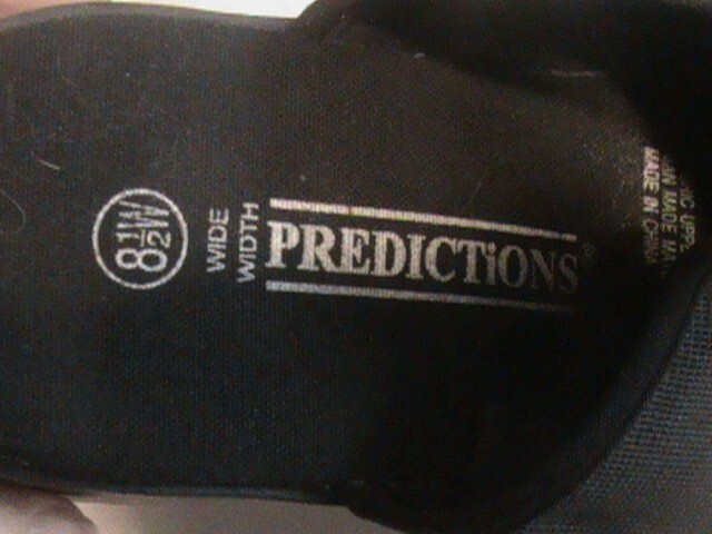 Predictions Black Clogs Vintage Size 8 1/2 W 100823 I128T7