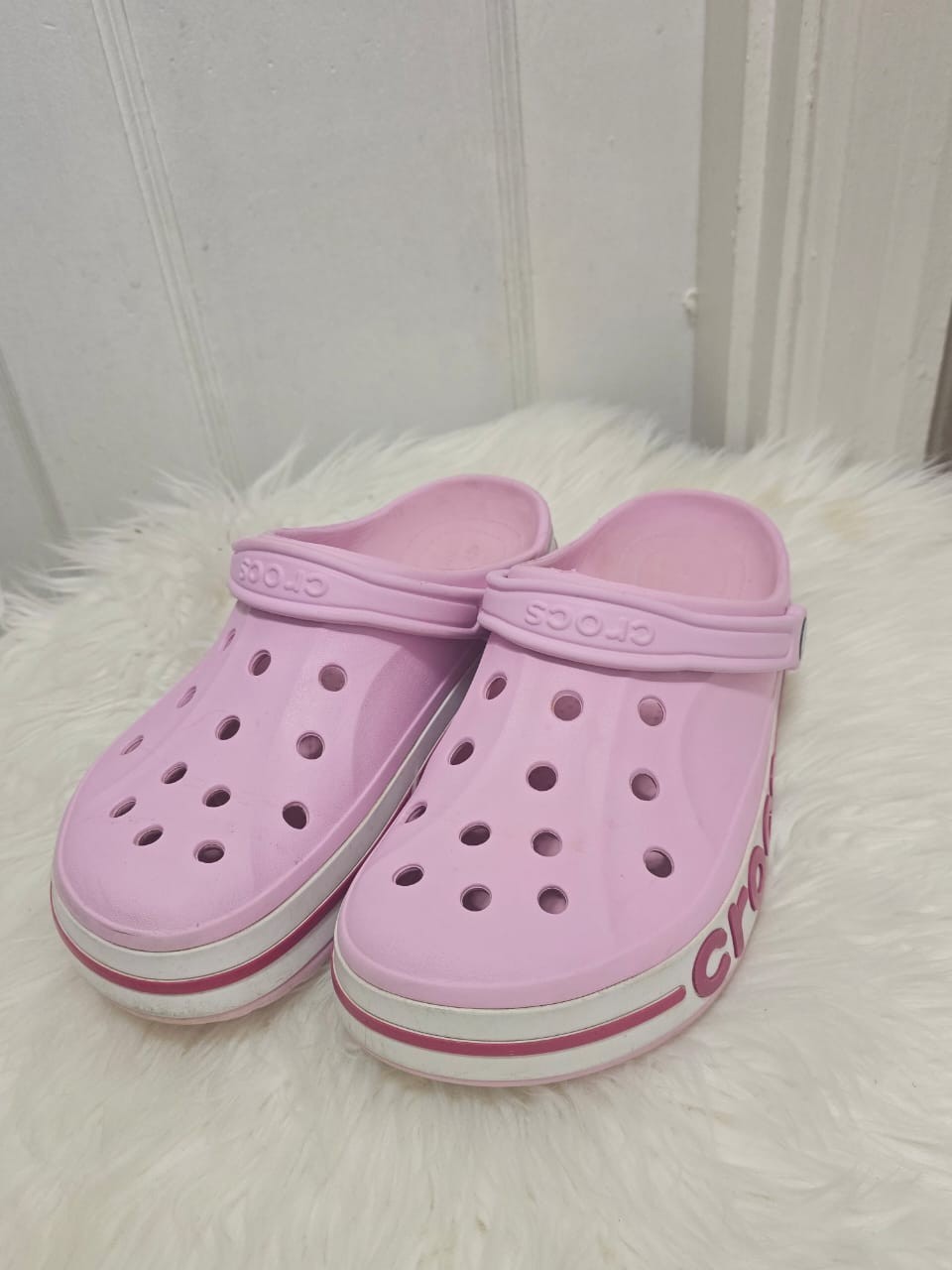 Crocs Bayaband Pink Unisex Clog M-10 W-12