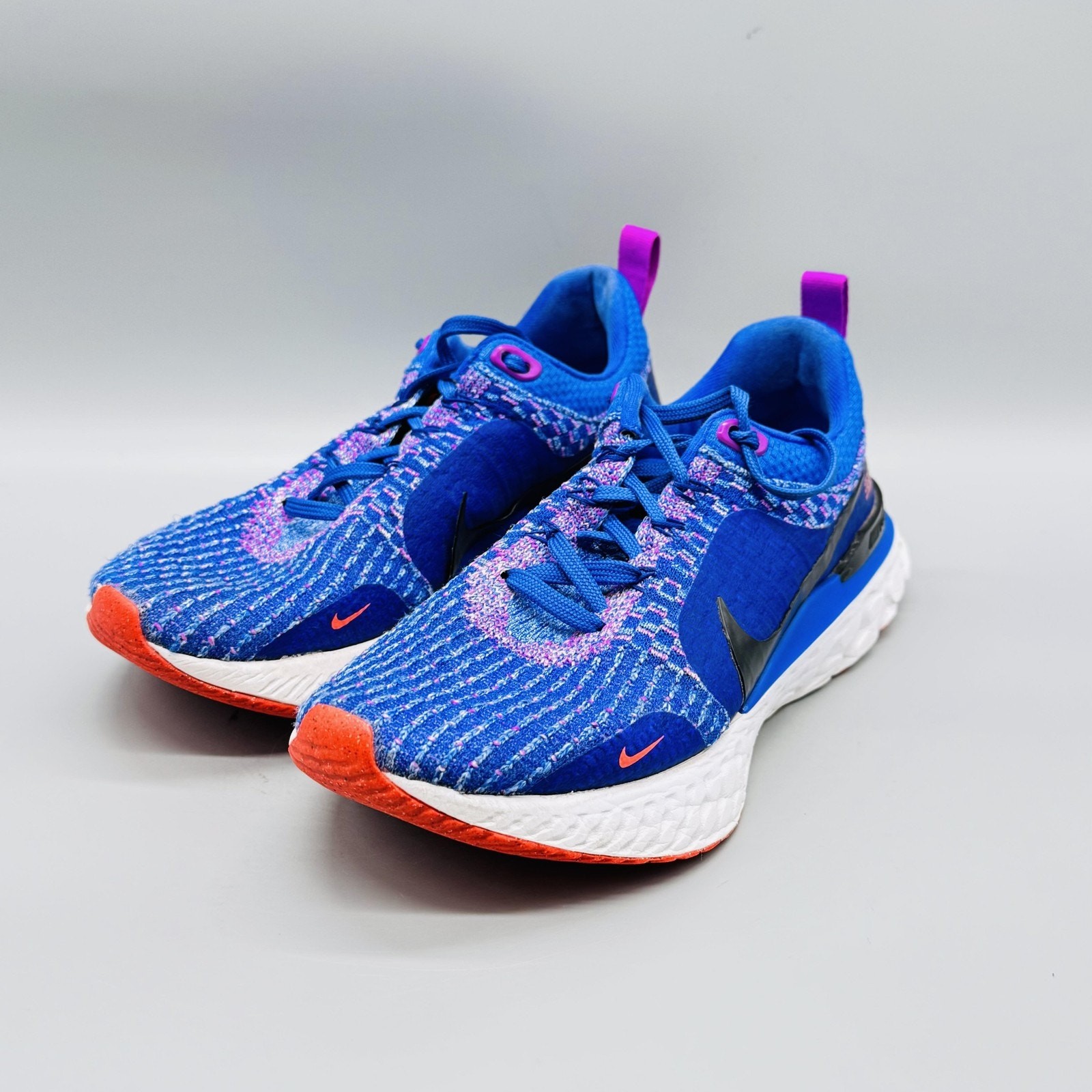 Nike Shoes Womens 7 Blue React Infinity Run Flyknit 3 Running Athletic Sneakers