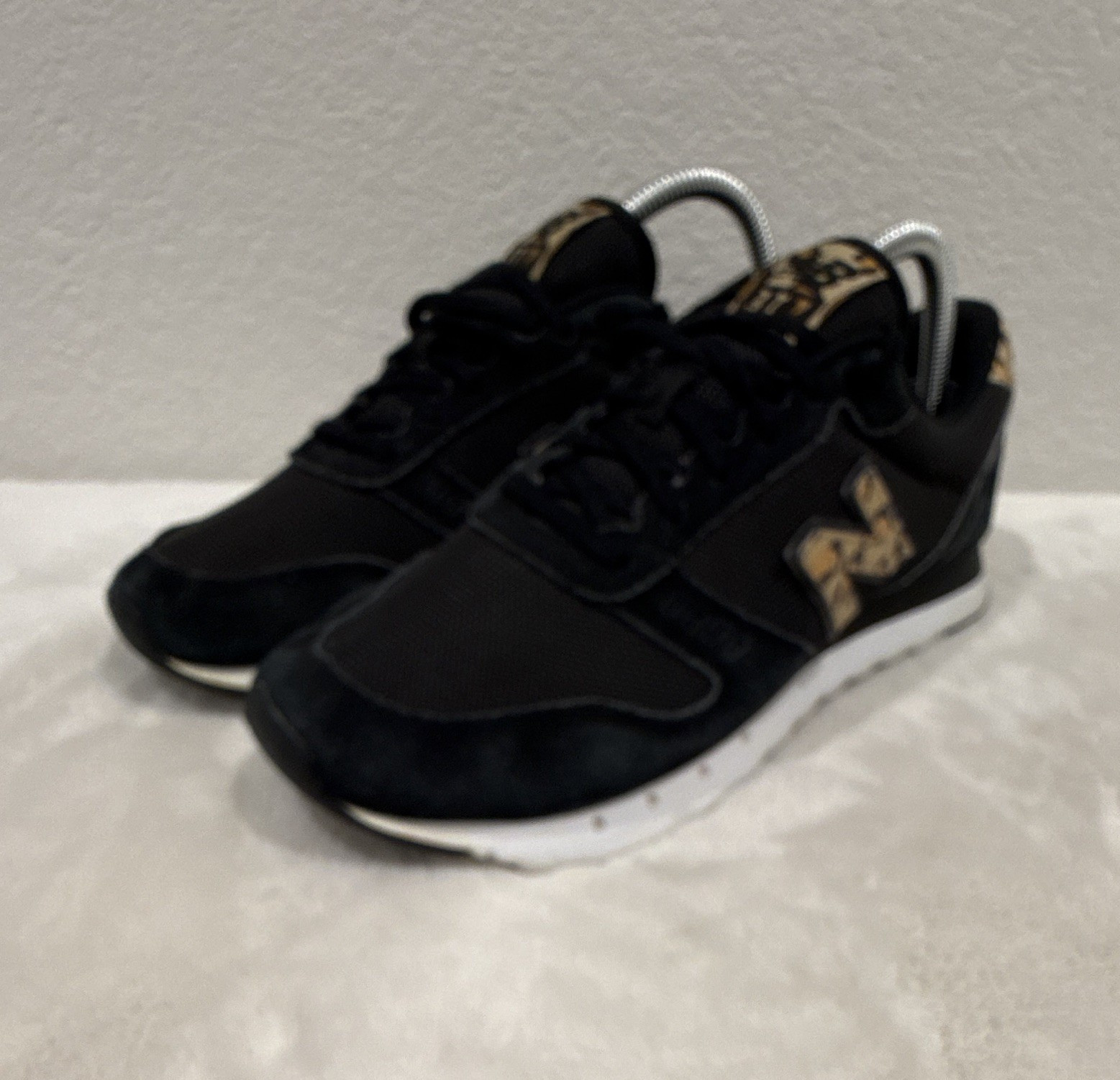 New Balance 311 Women’s Sz 10 Sneakers Black/Beige Leopard