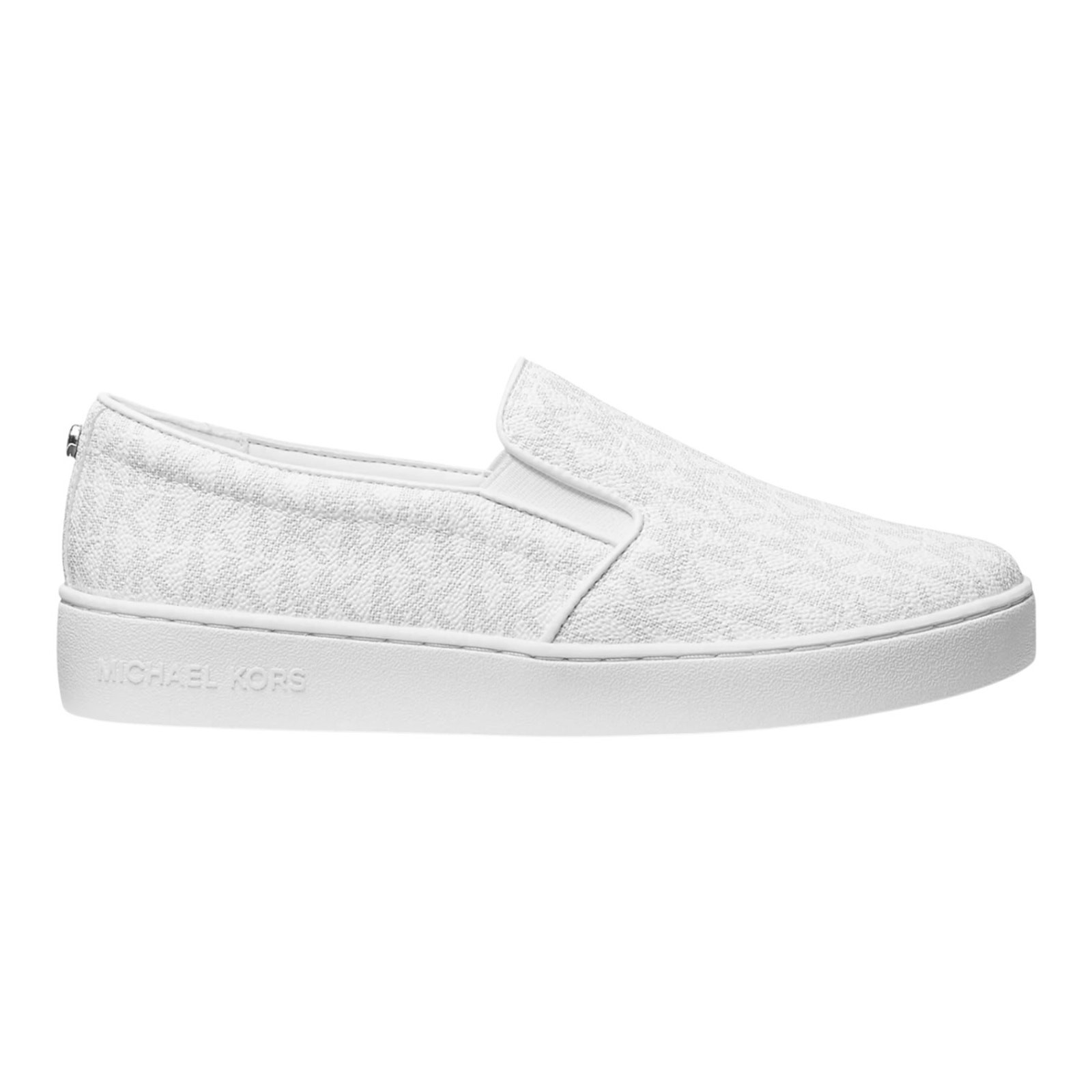 Michael Kors Women’s Keaton Logo Slip On Sneakers White Size 7