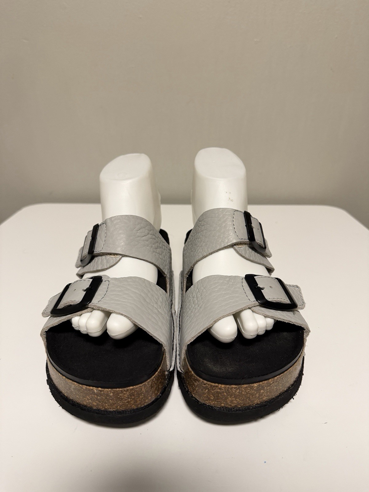 OnFoot Naoshima Ash Leather Sandals 1100 Women’s EU 36 US 5-5.5
