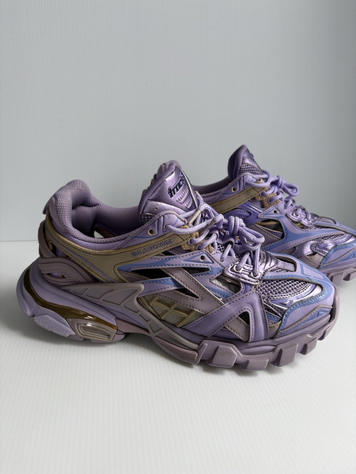 Balenciaga Track 2 Sneakers Purple/Lavender – Size 10 US -Women’s / 40 EU