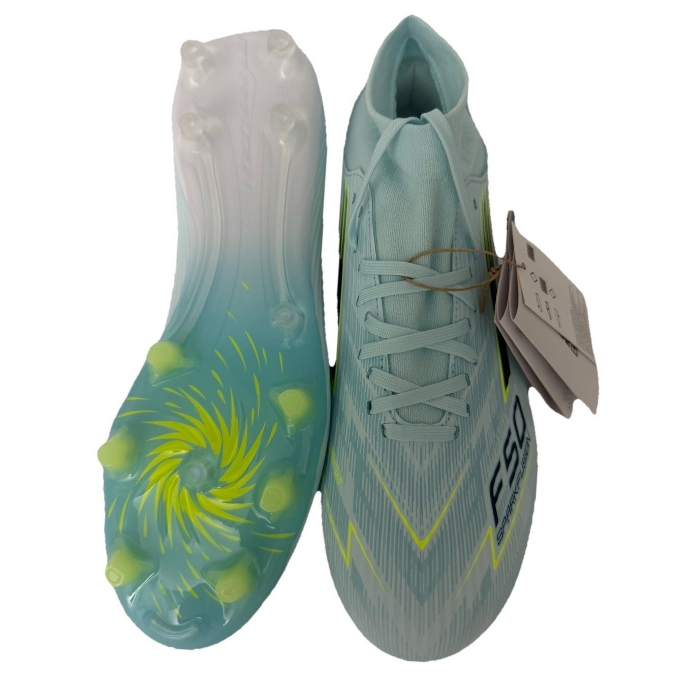 adidas Women’s F50 Sparkfusion League Mid Cut Firm Ground Soccer Cleats SZ 9 New