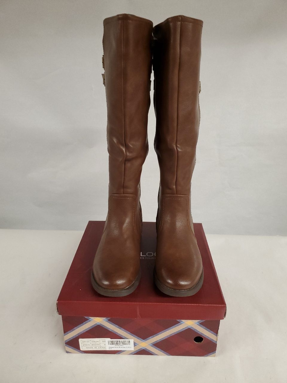 Chicblooms Women’s Brown Boots Size 8 IOB