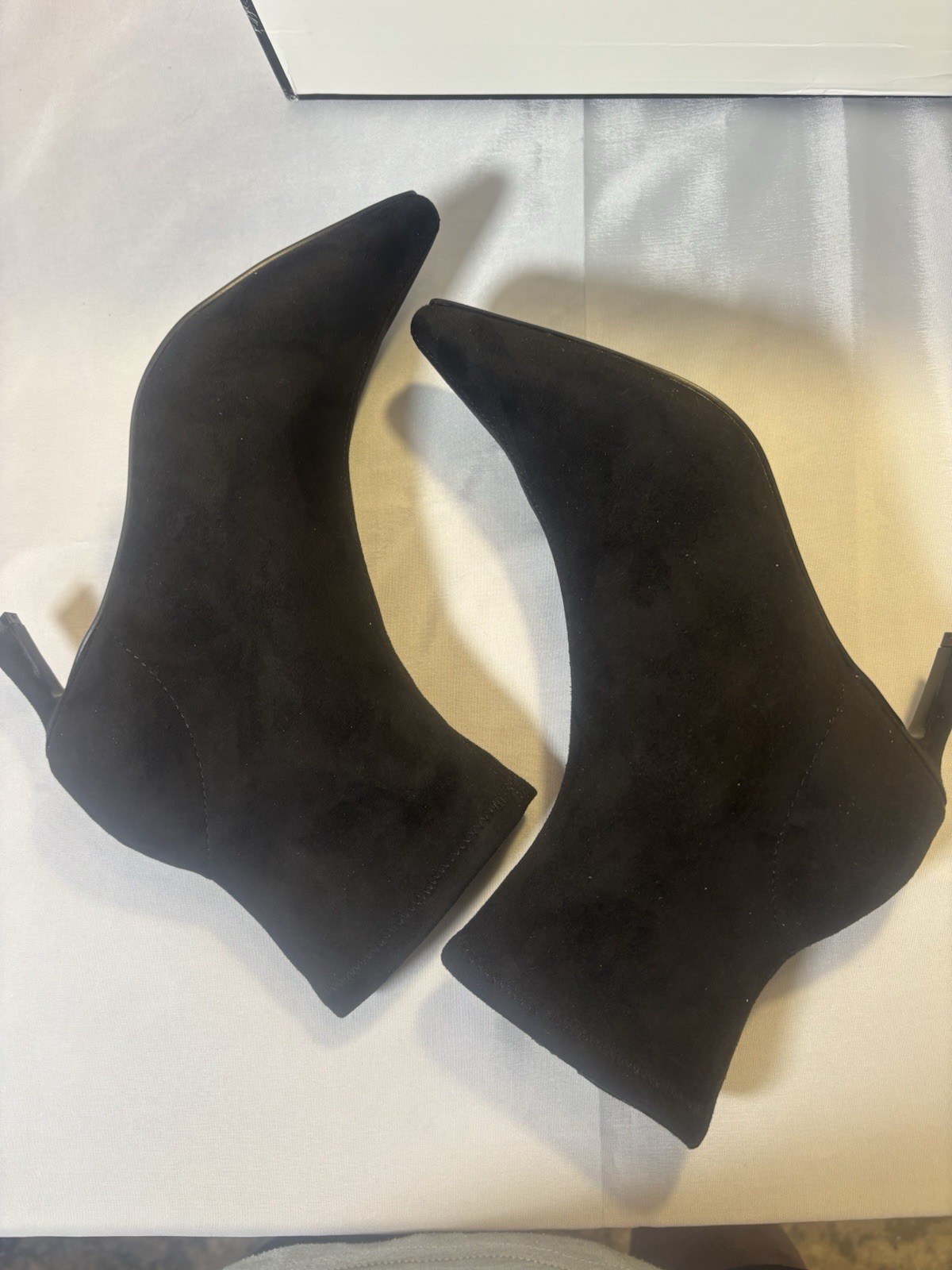 Steve Madden Lianne Black Heeled Boots Size 7.5 New In Box
