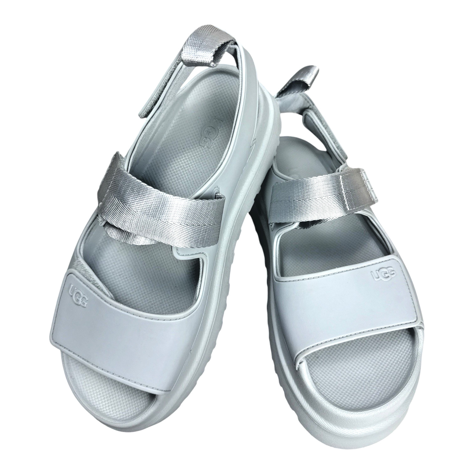 UGG GoldenGlow Women’s Water‑Friendly Platform Sandal Sea Foam Size 9