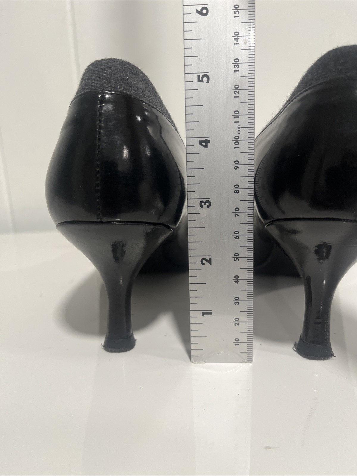 Stuart Weitzman Black Cut Out Pointed Toe Stiletto Pumps Size 10 M