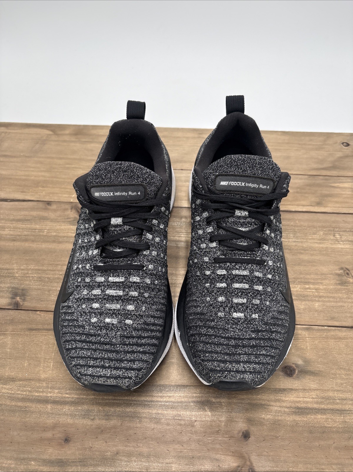 Nike React X Infinity Run 4 “Oreo” size 11 women’s