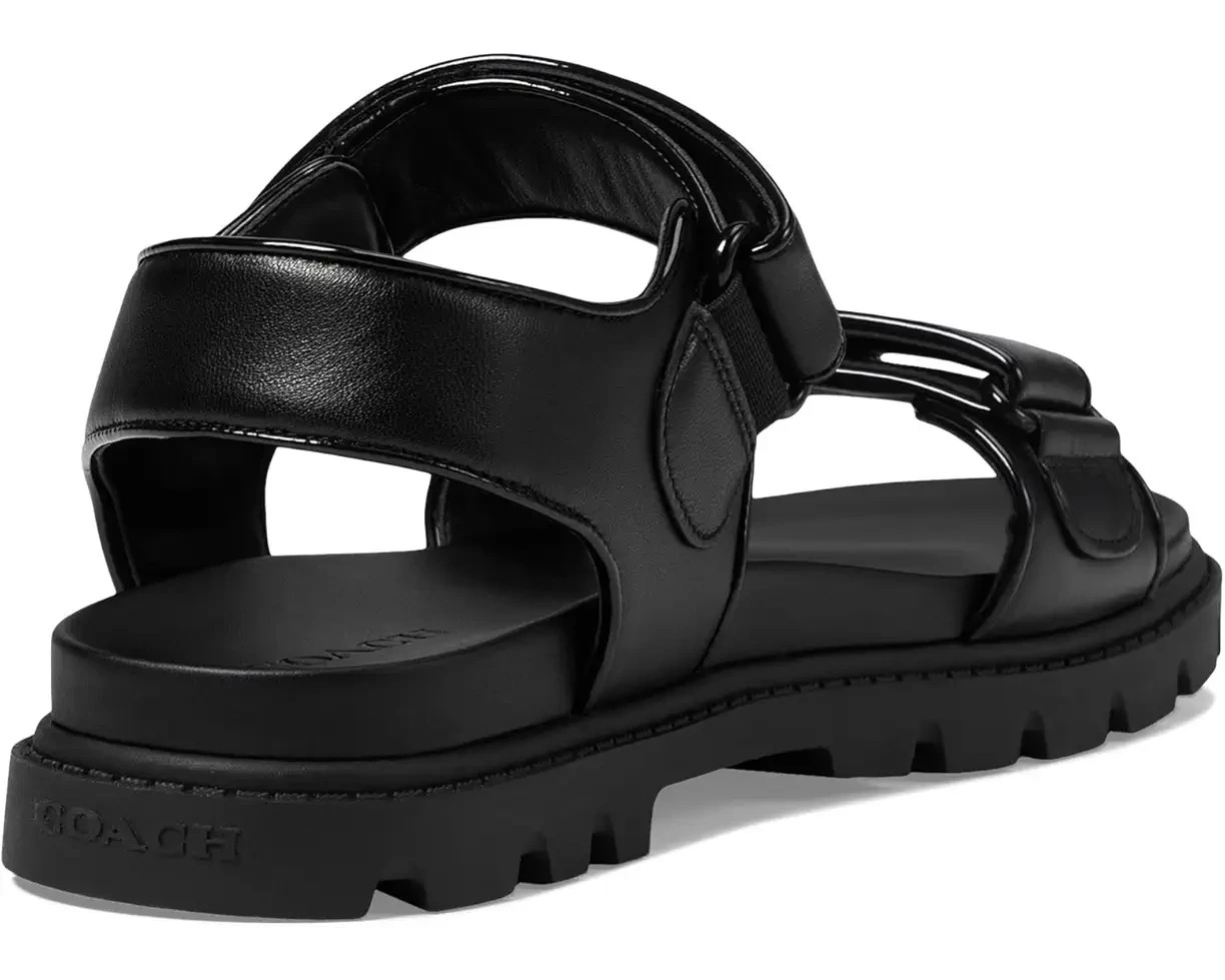 Brynn Leather Sandal white