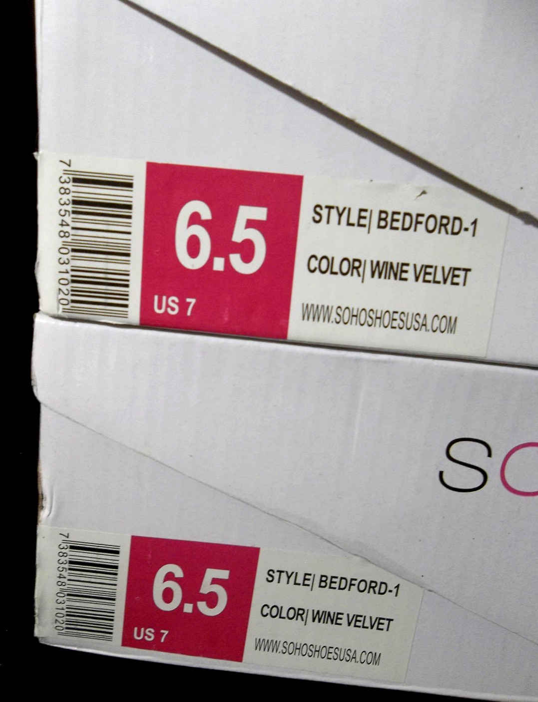 Soho Girls Bedford-1 Wine Velvet High Top Shoes – Women’s US Size 7