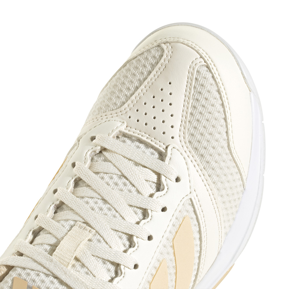 adidas Ligra 8 Indoor Volleyball Womens Off White Sneakers Athletic Shoes JP976