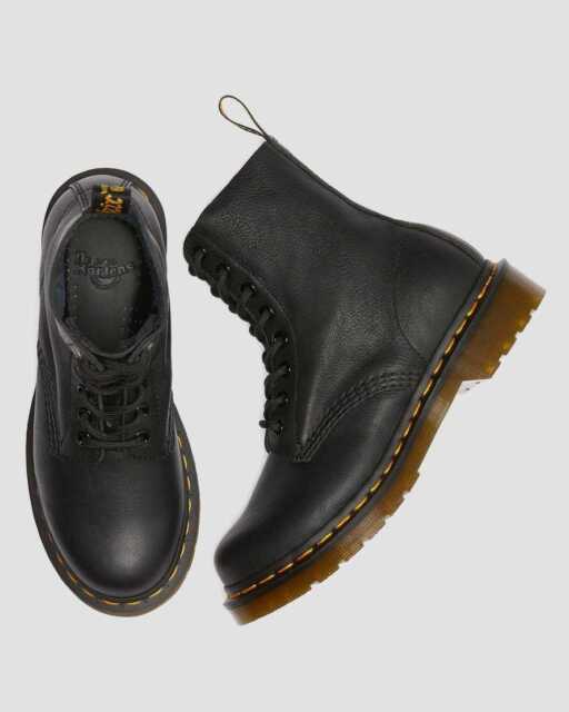 Dr. Martens Pascal 1460 Virginia Leather Boots for Women, Size US 7 – Black -…