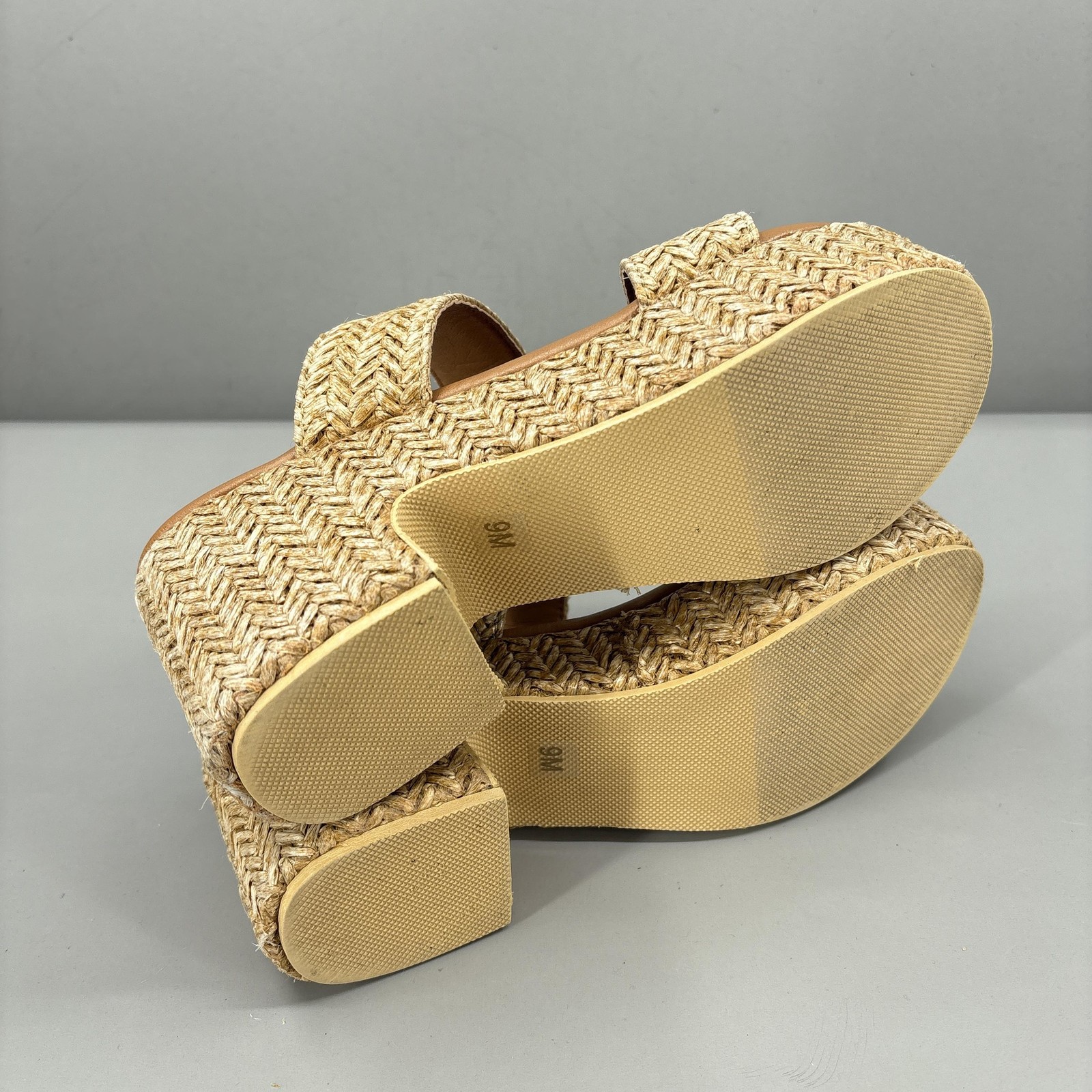 Beach By Matisse Sandals Shoes Womens Size 9 Beige Ocean Ave Platform Slide