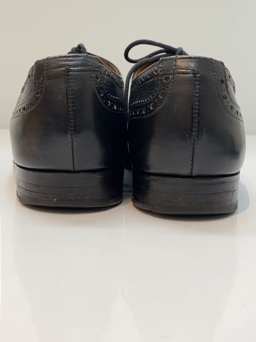 Lloyd Footwear Crockett Jones Straight Tip Dress Shoes Us5 Black Leather Grl95