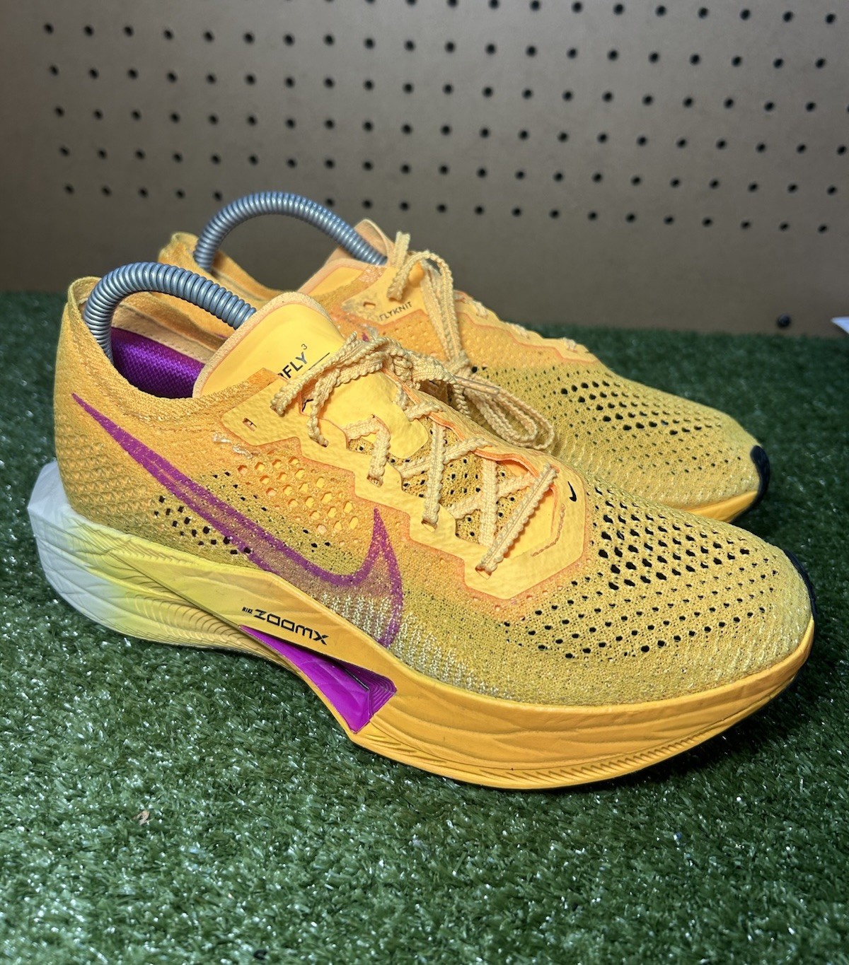 Nike Zoomx Vaporfly Next% 3 Womens Size 8.5 Laser Orange-Hyper Violet DV4130-800
