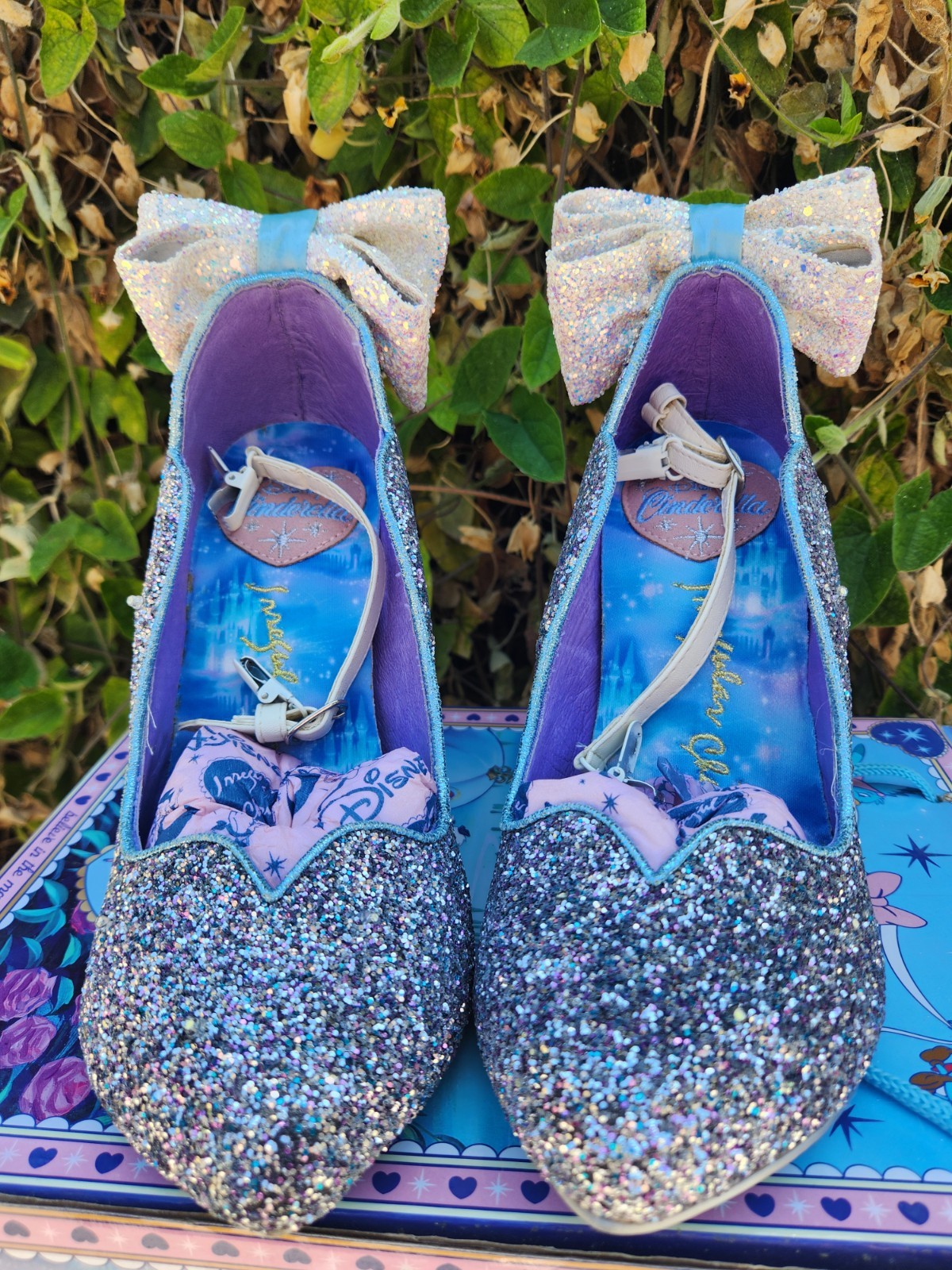 Irregular Choice Disney Princess Cinderella Sparkling Slipper size 9