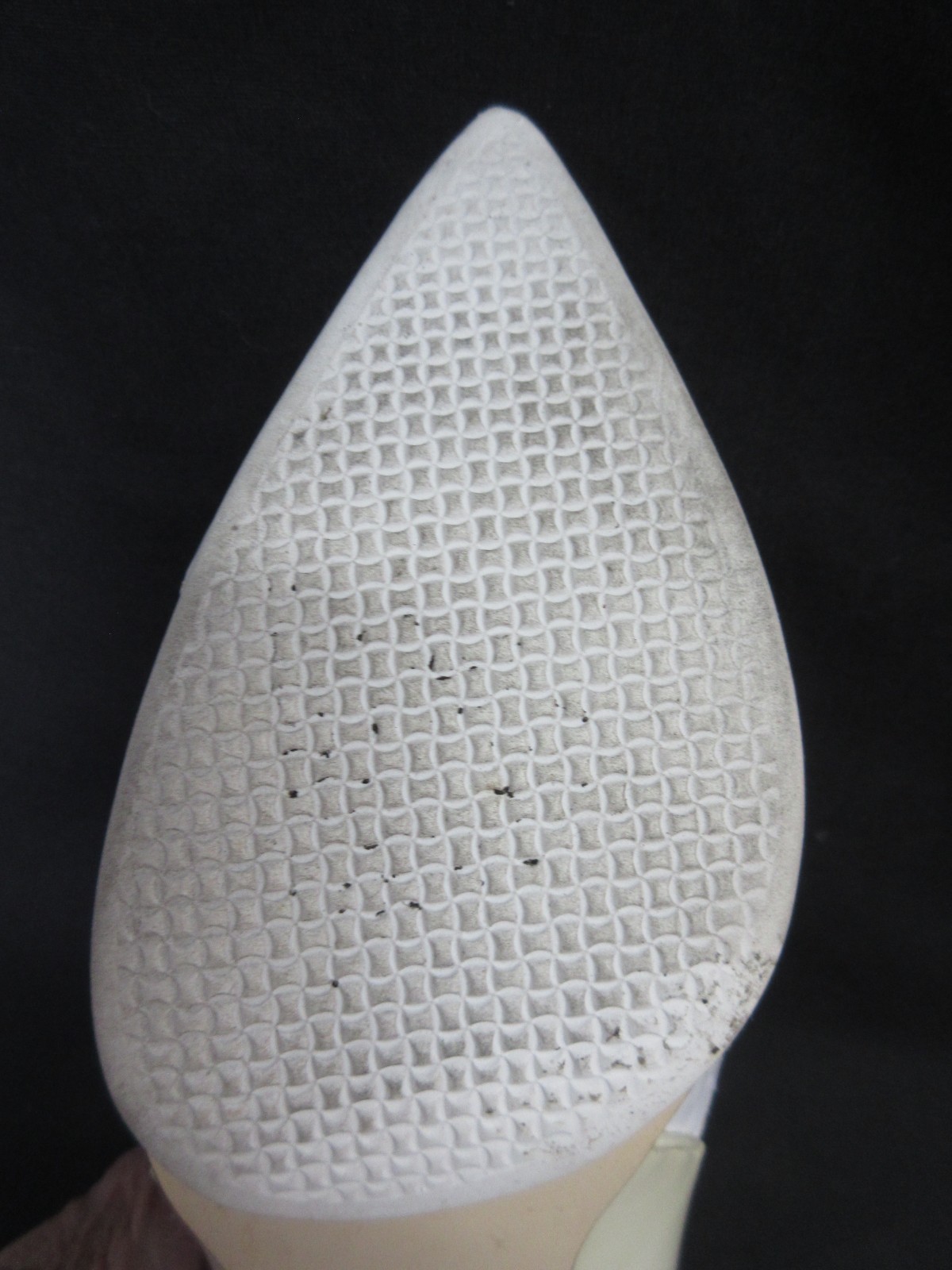 Cole Hann RODARTE Lace Fabric & Leather 3.25″ Tall Pointed Heels, Size 9B, VGC