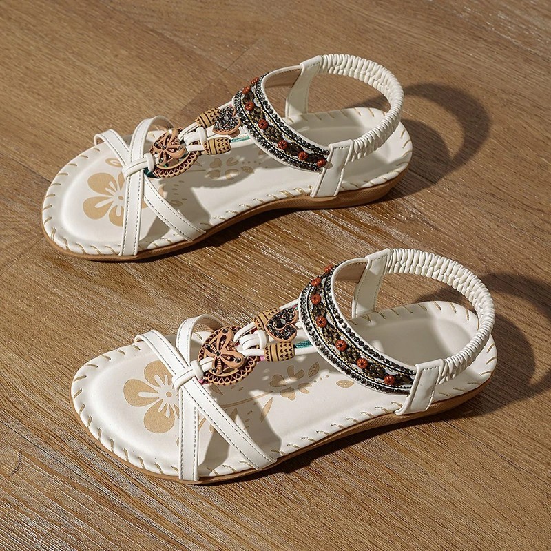 Dressy Flat Women’s Sandals Non-Slip Outdoor Beach Party Summer Casual Gift GF