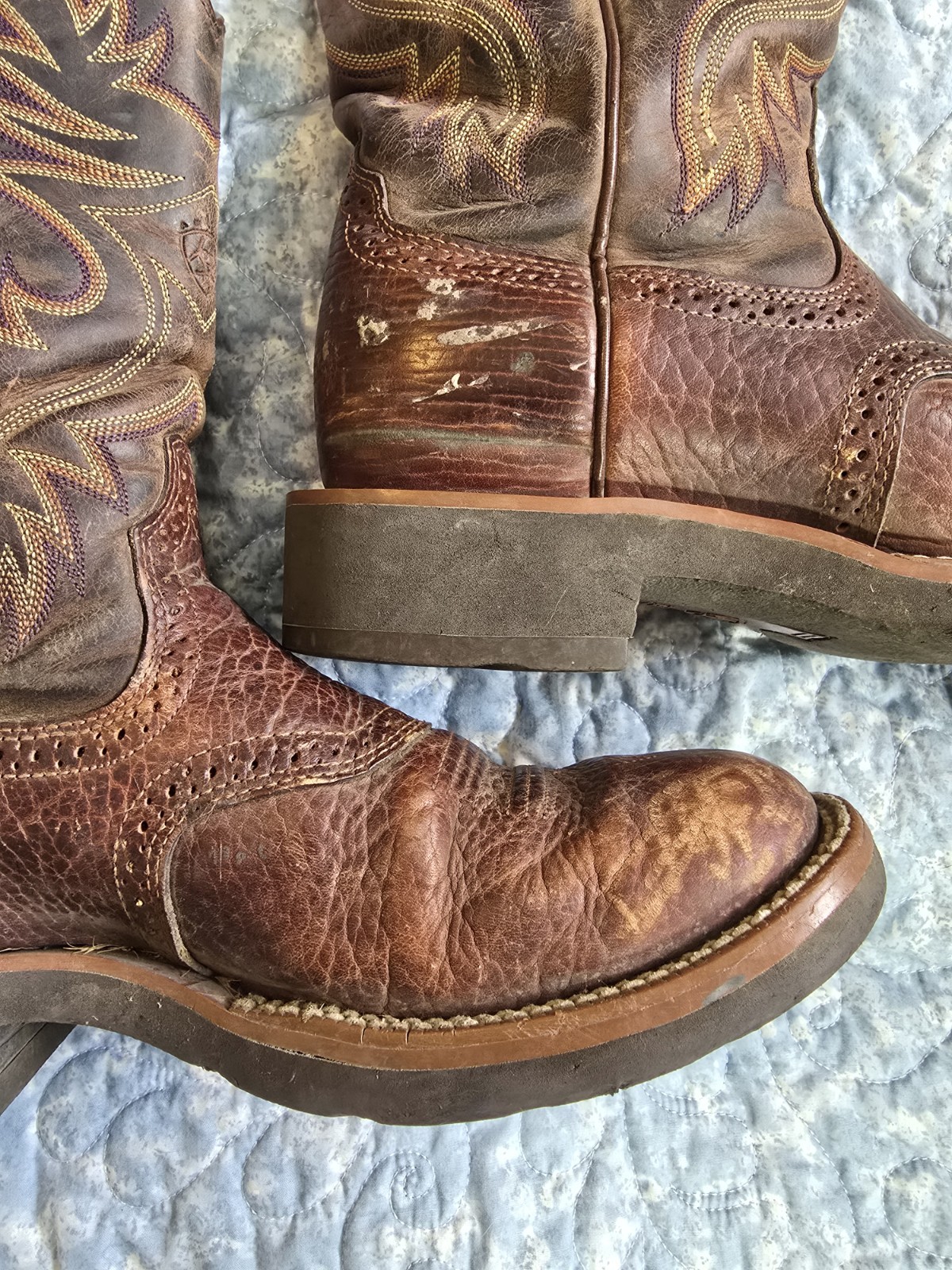 ARIAT 7B Rodeo Heritage Women’s Western Boots Brown 29908 Cowgirl fair