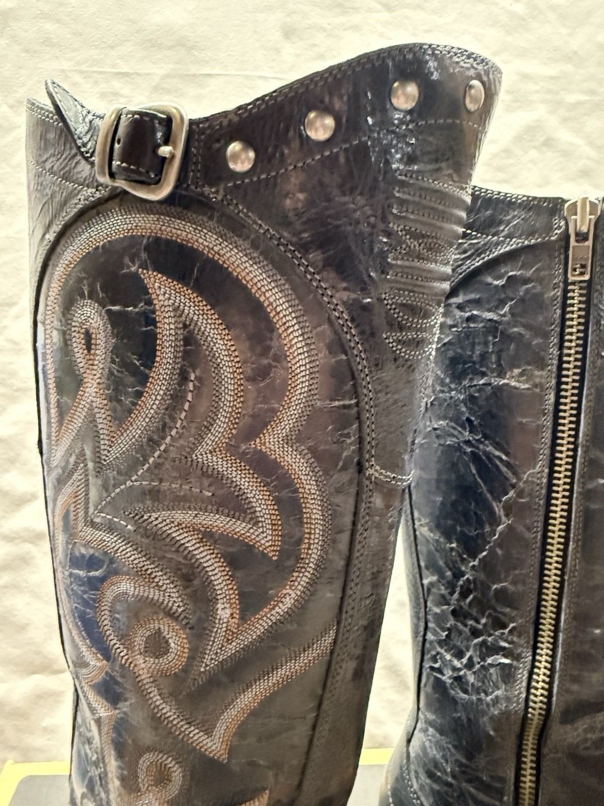 Womens Ariat «Wanderlust» Studded Knee High Boots – Size 6B, Country Western