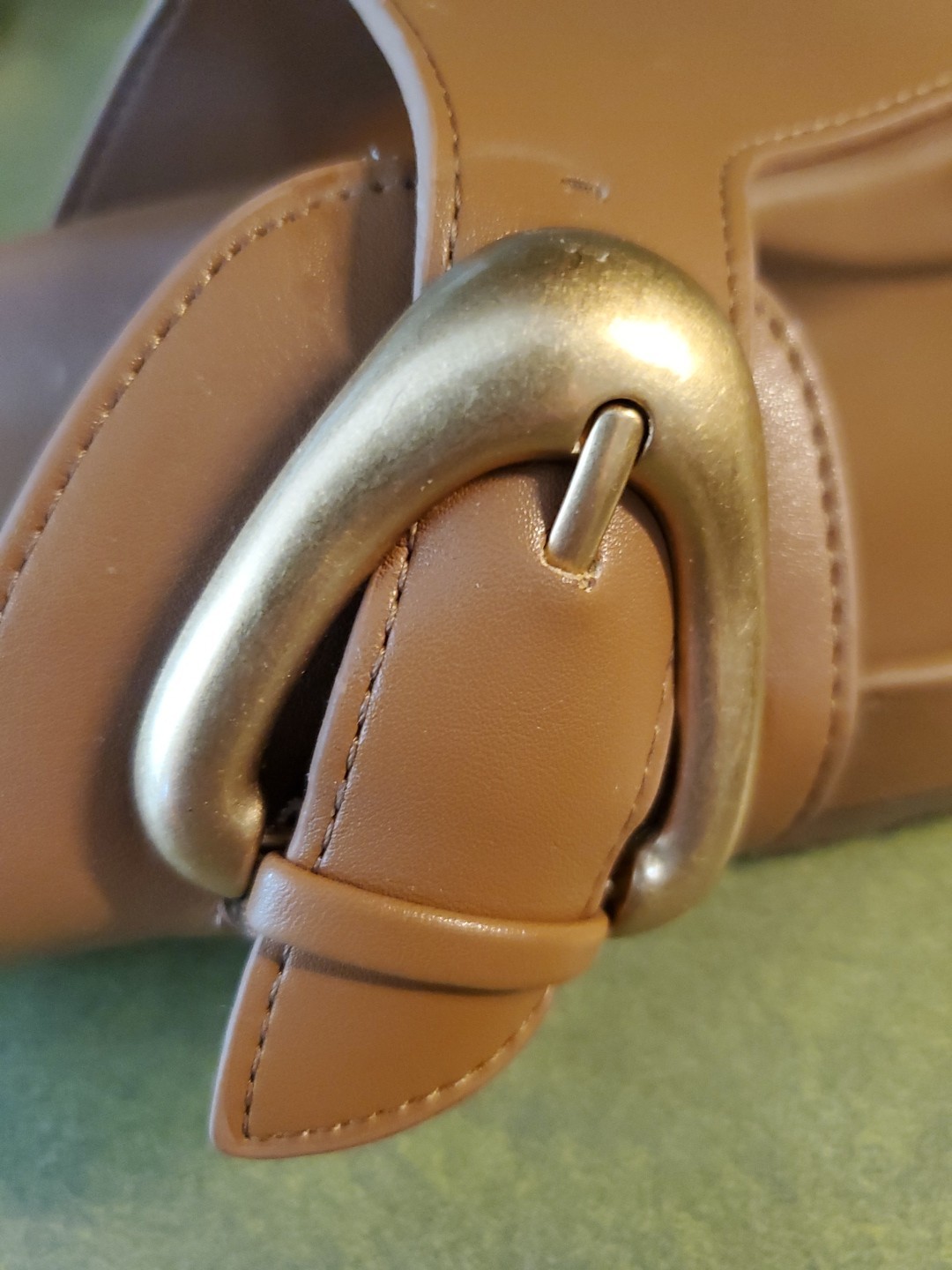 Aerosoles Women Sandals Camel color- Size 10 M-adjustable