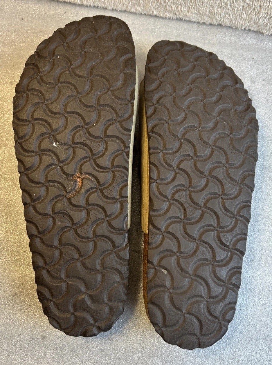 Birkenstock Granada Size 38 US W-7-M-5 Soft Footbed Brown