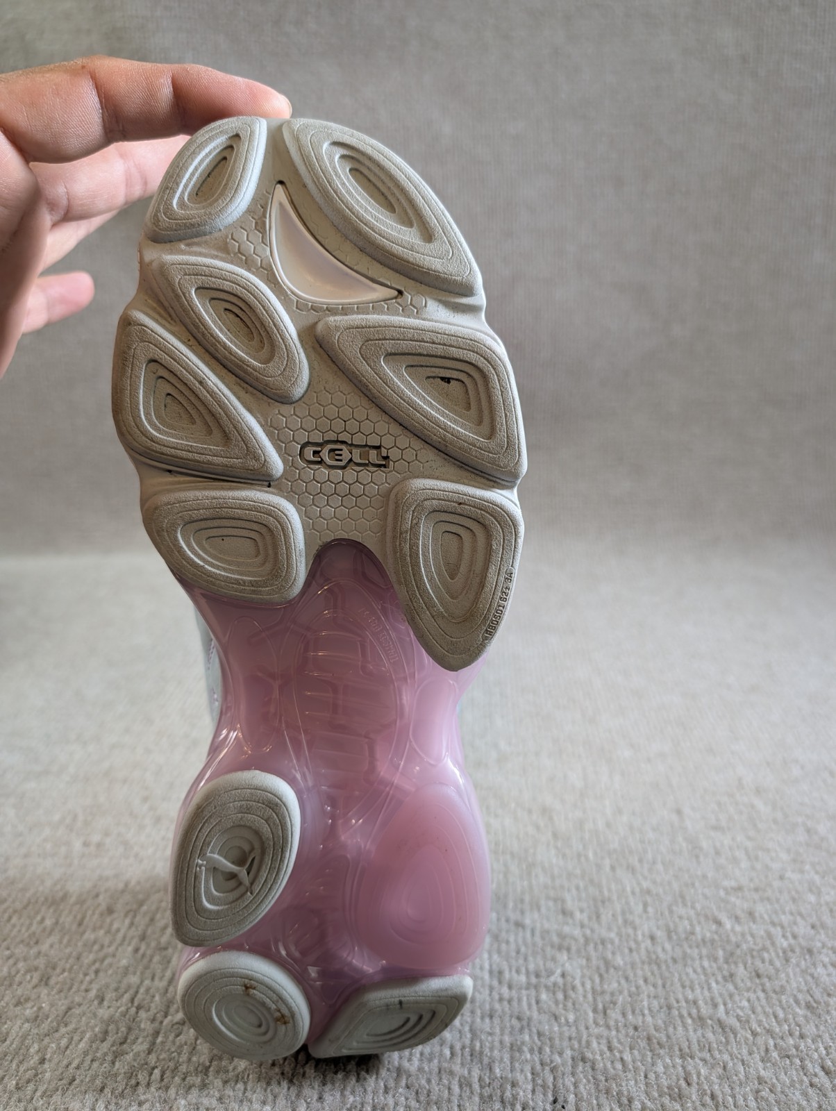 PUMA Cell Dome King ML x Dua Lipa Silver Purple Women’s Sneaker Shoes Size 10