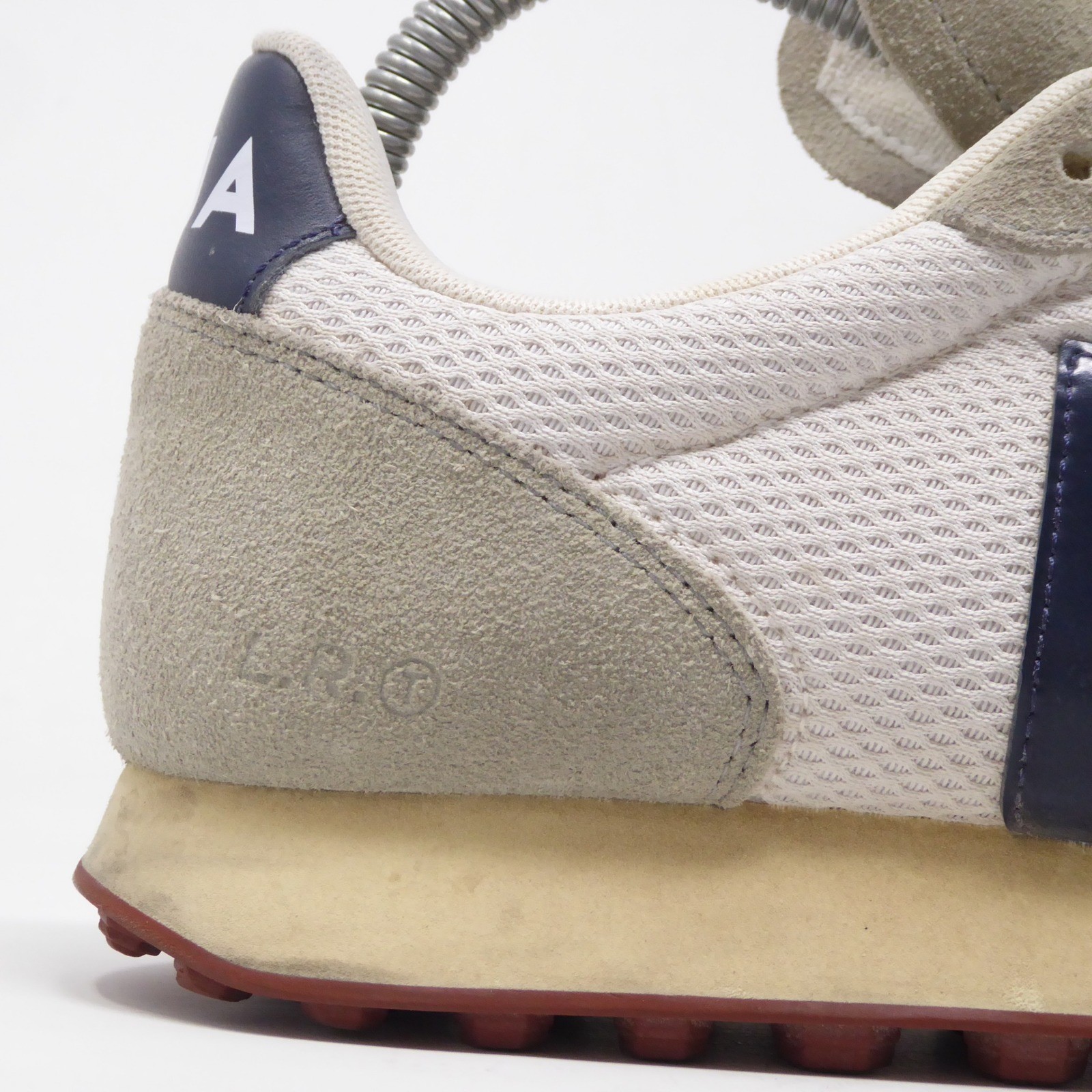 Veja Rio Branco Alveomesh Sneakers Womens White Gray Blue Mesh Suede 8