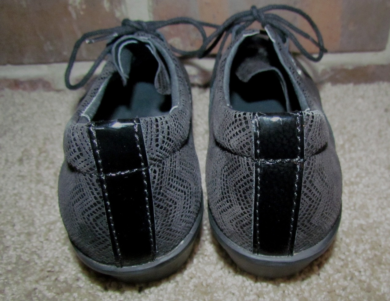 Wolky Leather Black Laceup Tie Women’s Shoe Sz 40 N (US 9.5-10) Occupational NEW