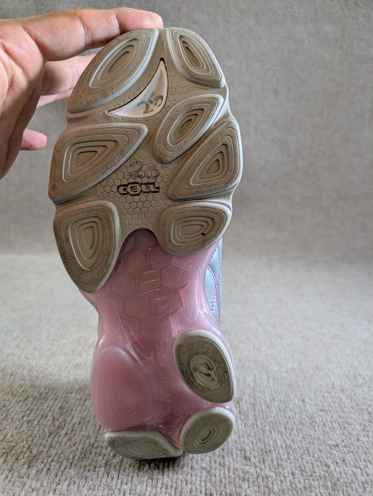 PUMA Cell Dome King ML x Dua Lipa Silver Purple Women’s Sneaker Shoes Size 10