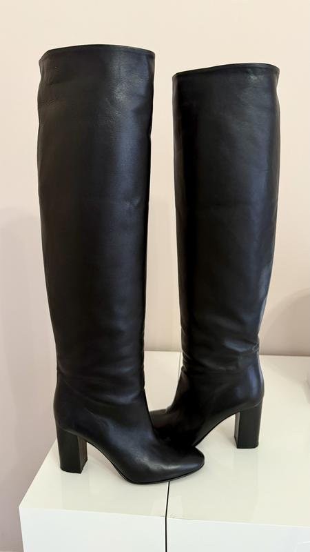 Women Le Silla boots black leather 36 #49J0