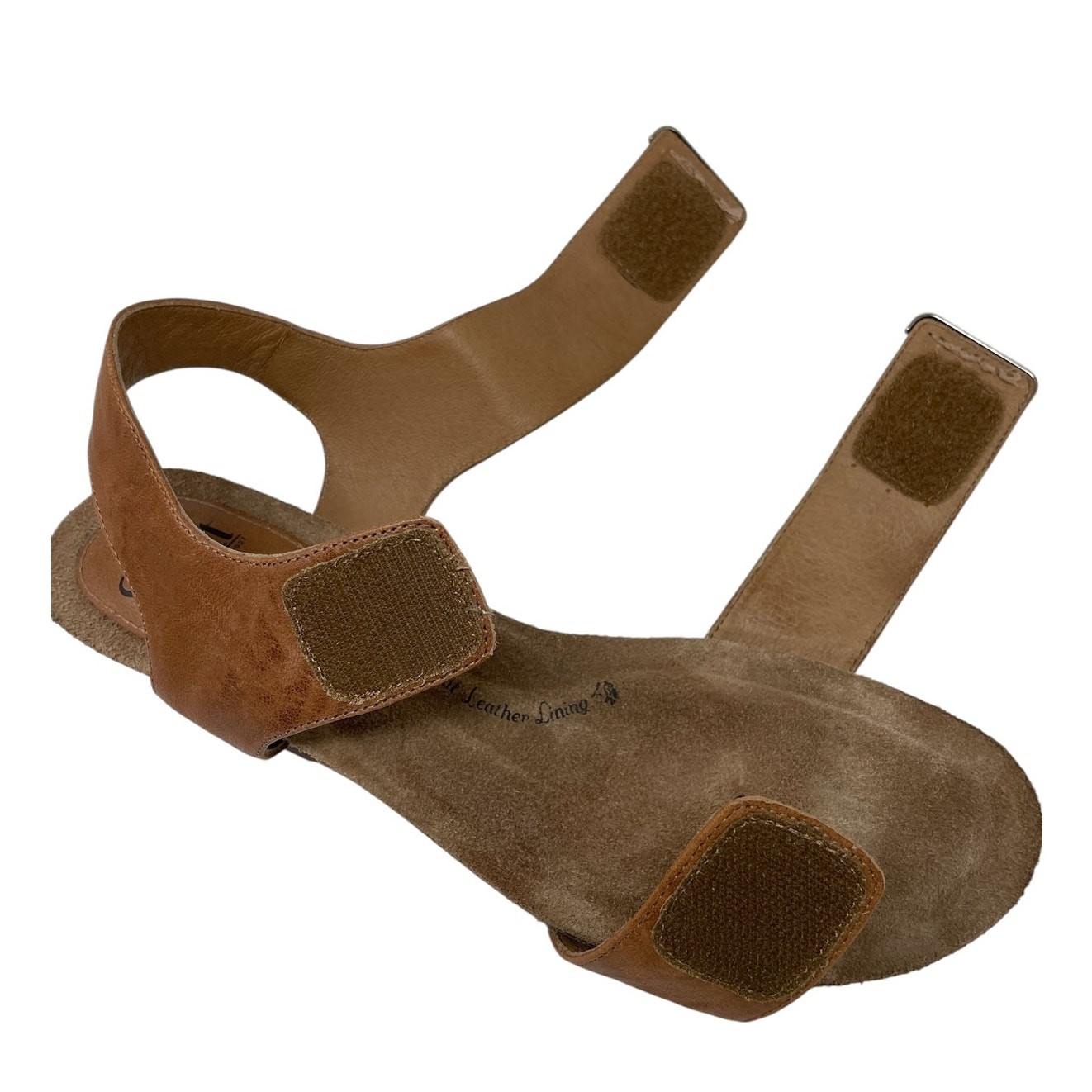 Sofft Verdi II Adjustable Leather Wedge Sandals Size 9M Boho Chic Coastal Casual