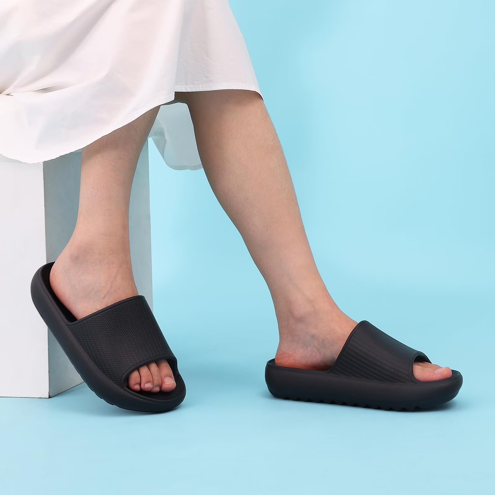 Cloud Slide Sandals for Women Men Ultra Comfort Recovery Pillow Slippers