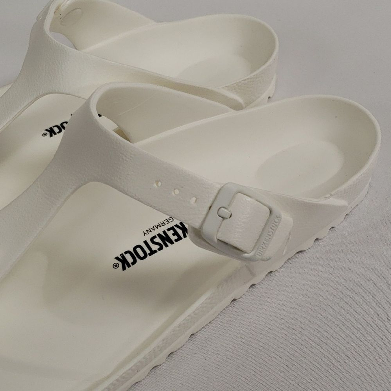 Birkenstock 0128221 Gizeh Eva White Womens 9 US