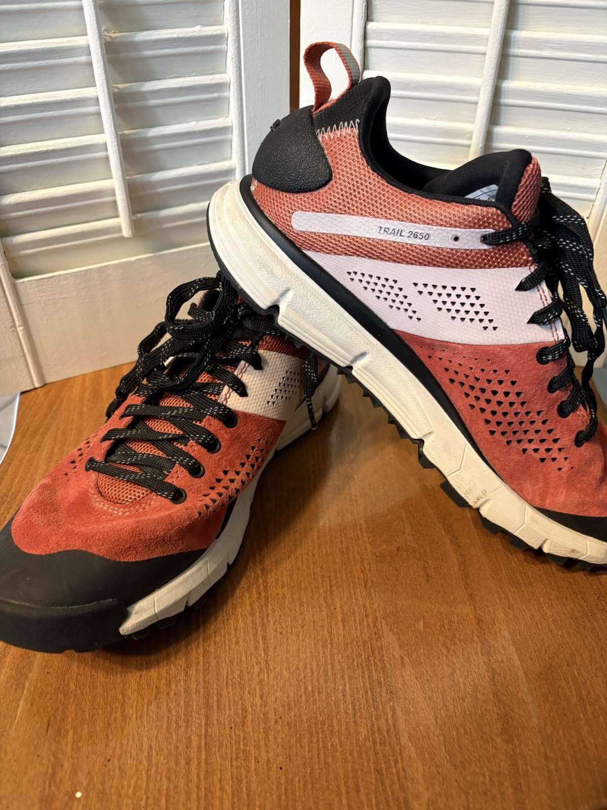 Danner Trail 2650 Hot Sauce Hiking Shoes Suede Women Size 9.5