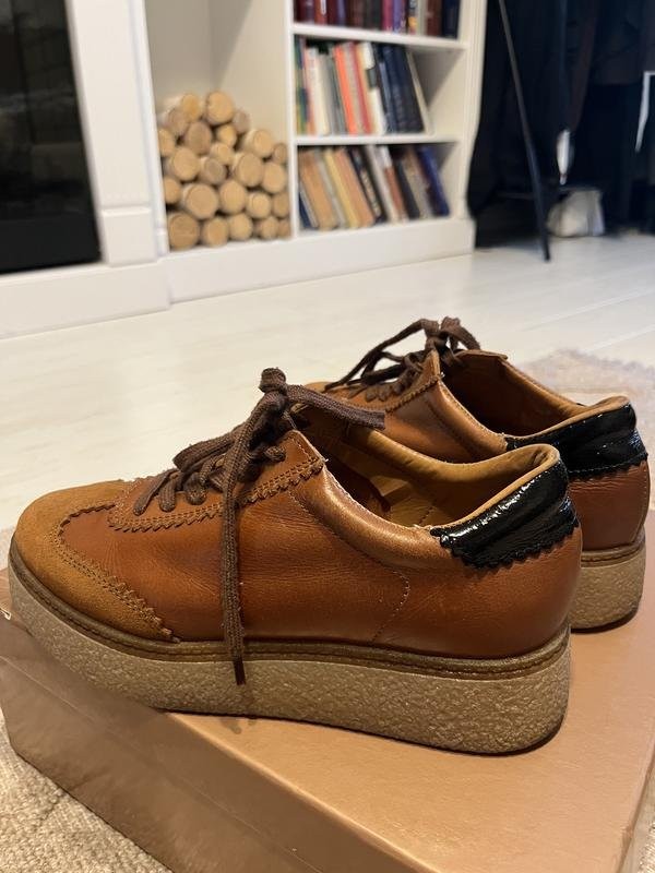 Women Carlo Pazolini Heels Orange Suede 36