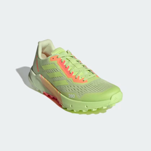 Adidas Terrex Agravic Flow 2 H03191 Women Almost Lime Turbo Running Shoes Sz 8