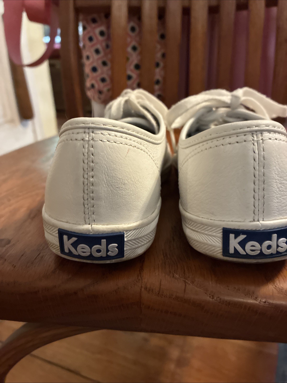 Keds Size 6 Champion White Low Top Lace-Up Sneakers Solid, WH45750M
