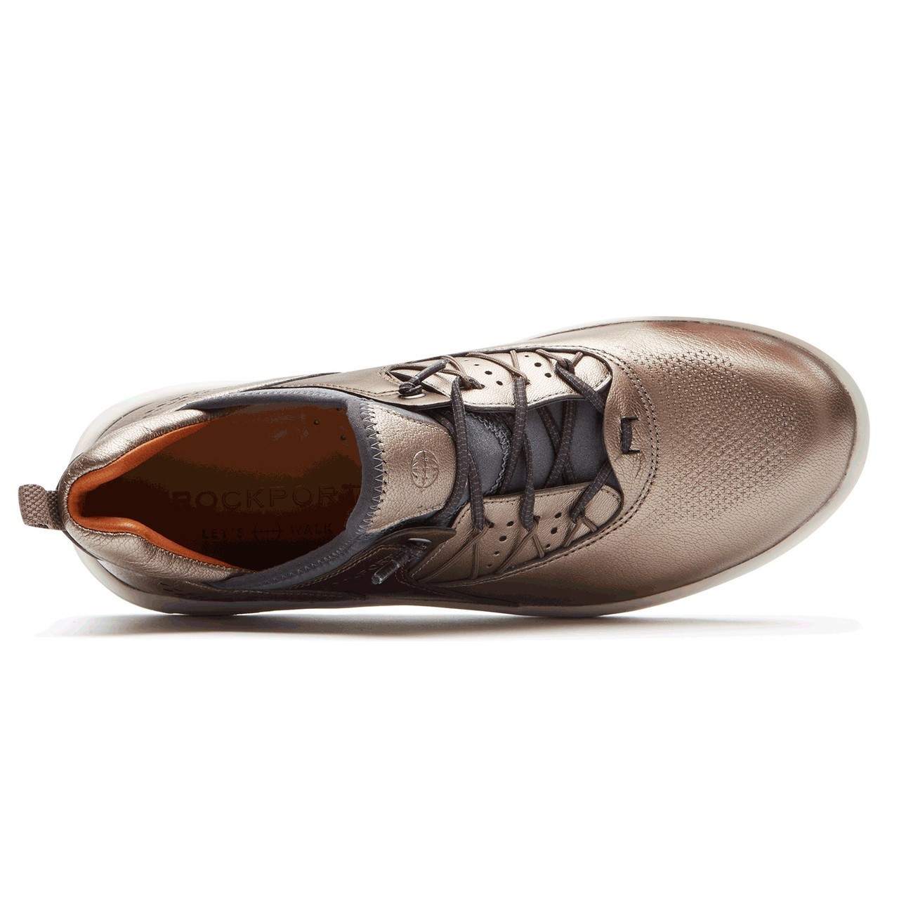Rockport Let’s Walk Bungee Metallic Women’s Comfort Shoe – US 7.5