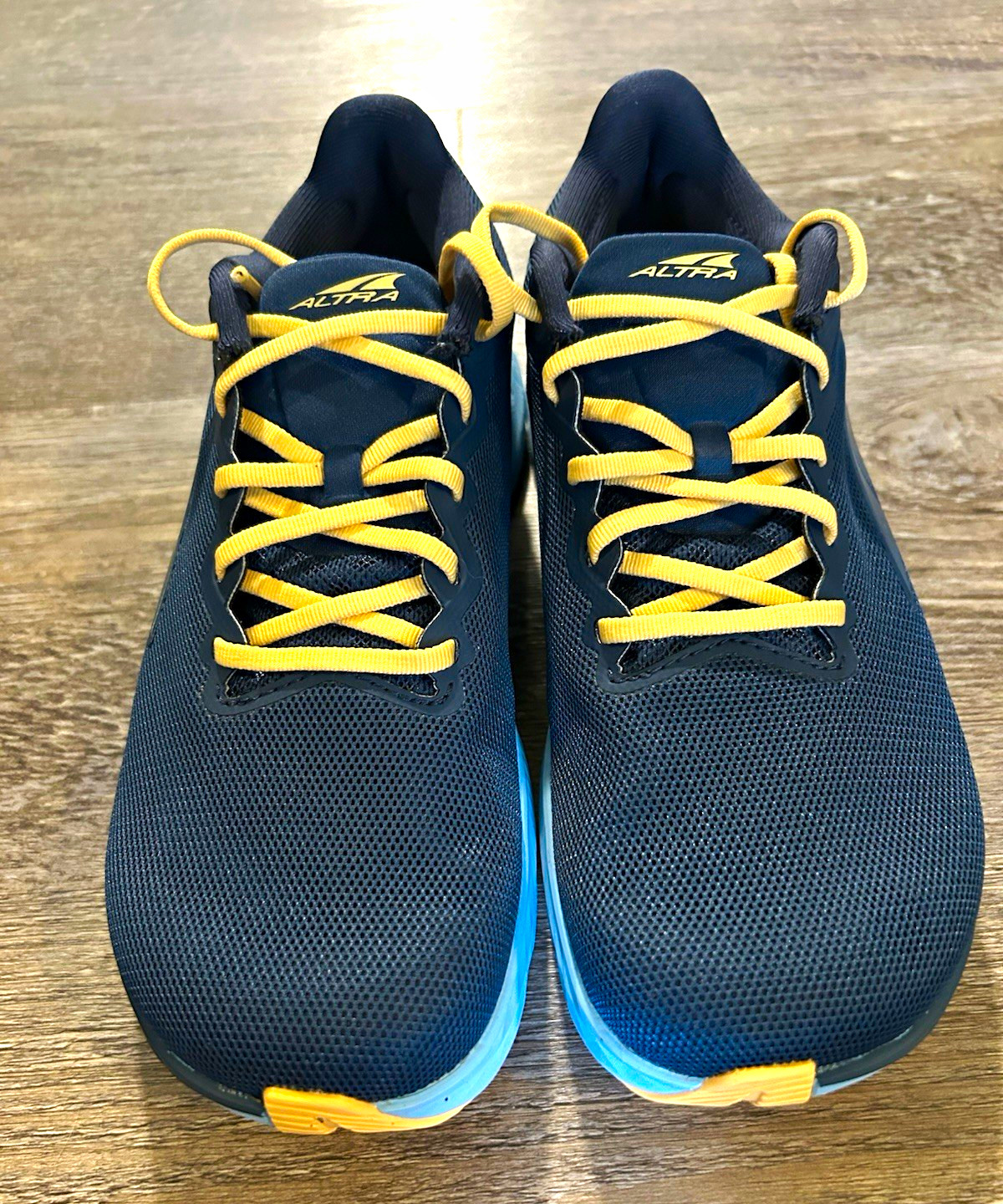 Altra Women’s Rivera 3 Sneakers Zero-Drop Blue/Yellow Women’s 6.5