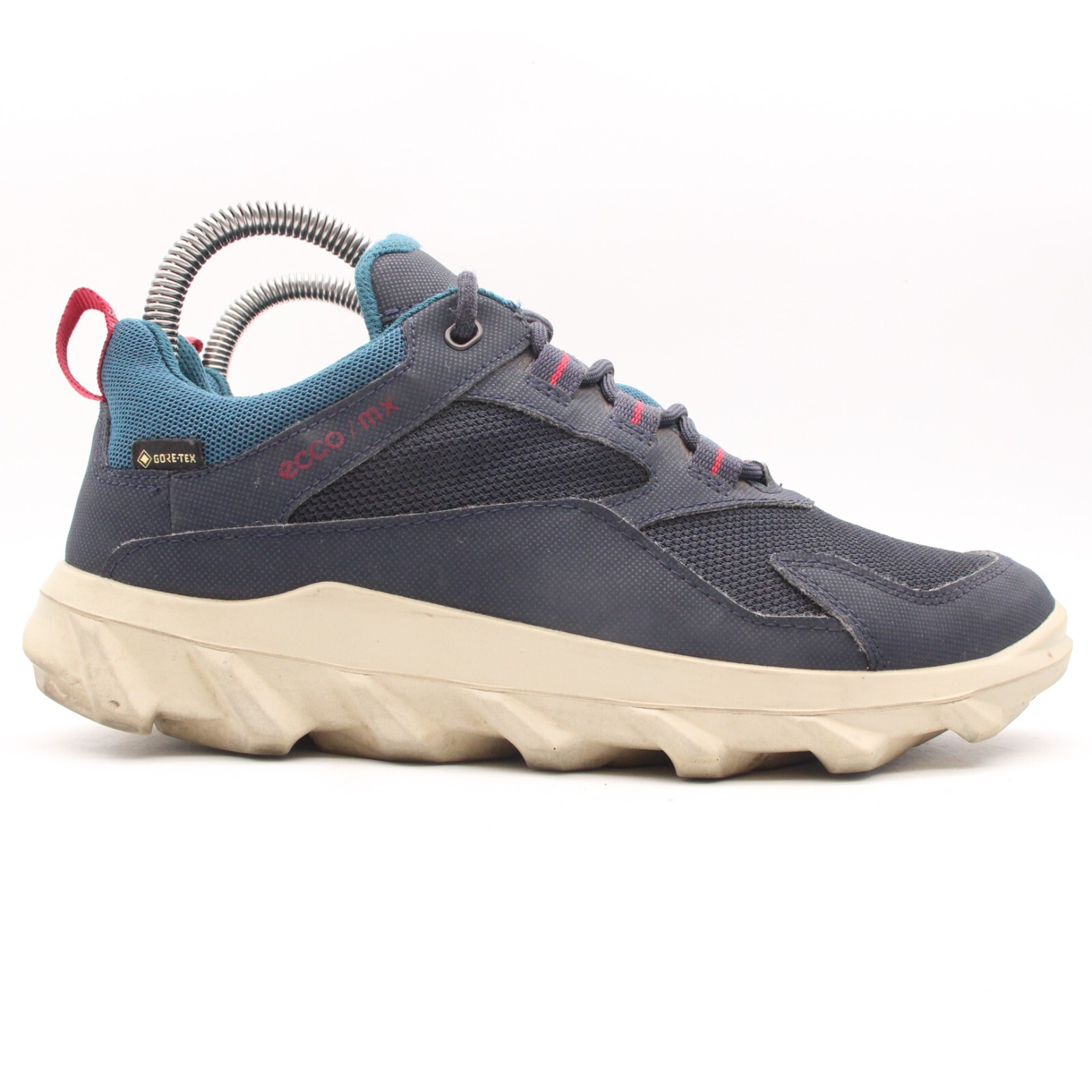 Ecco MX Low GTX Goretex Waterproof Women’s EU 37 US 6-6.5 Blue Low Lace Sneakers