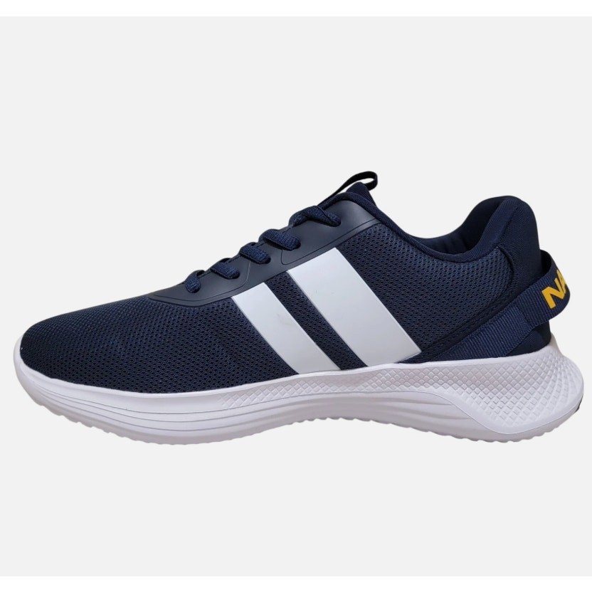 Nautica Women Manalapin Low Top Athletic Sneakers Size US 9M Navy Blue White