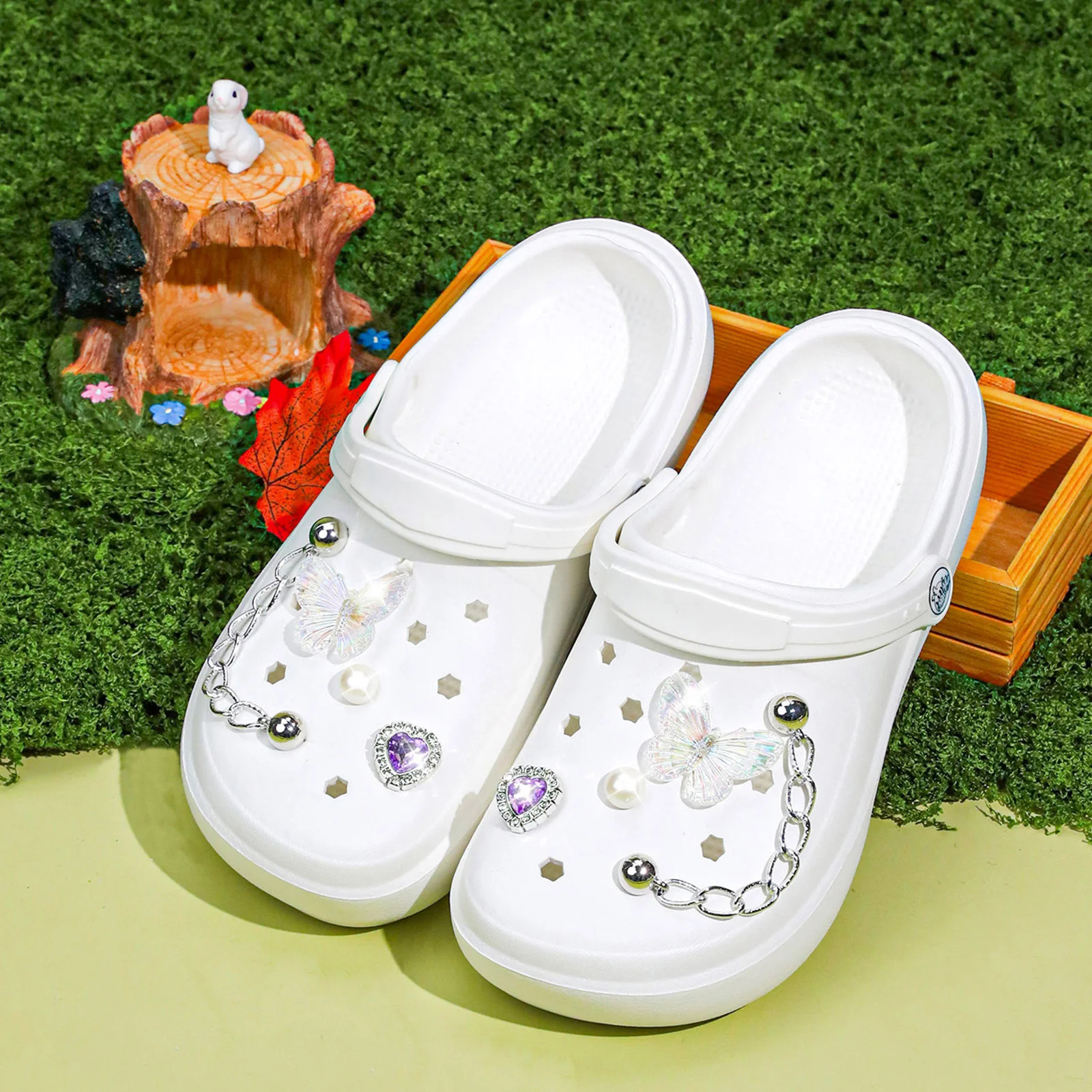 Ladies’ Clogs Outdoor and Indoor, Lightweight Two-way Wear Garden Shoes